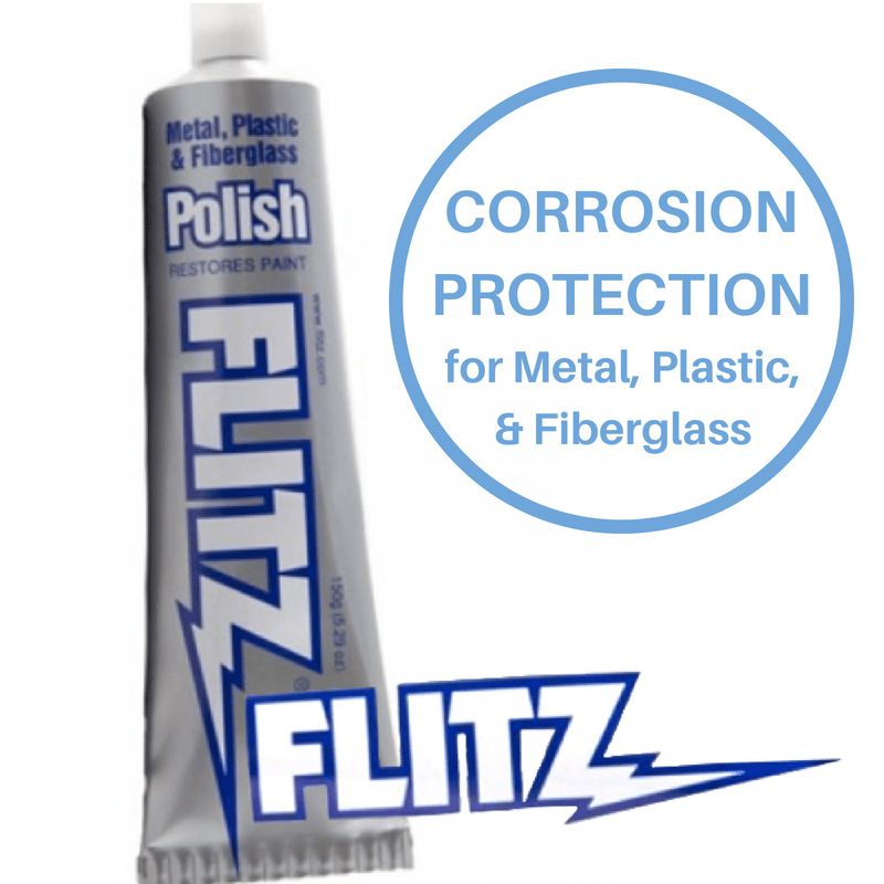 Flitz Polish Cleaner For Metal, Plastic and Fiberglass 1.76 Ounce