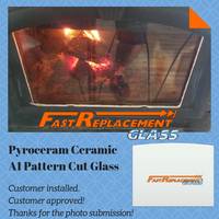 Ceramic Glass A1 Pattern Cut