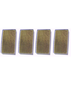 CC-177 Set of Four Rectangular Canned Catalytic Combustor 2" x 7" x 2"