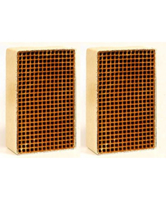 CC-252 Set of Two Rectangular Uncanned Catalytic Combustor 2.5" x 7.5" x 3"
