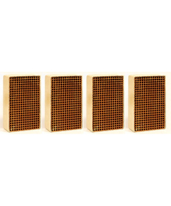 CC-216 Set of Four Rectangular Uncanned Catalytic Combustor 2" x 5" x 2"