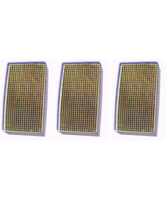 CC-515 Set of Three Rectangular Canned Catalytic Combustor 3.5" x 4" x 3"