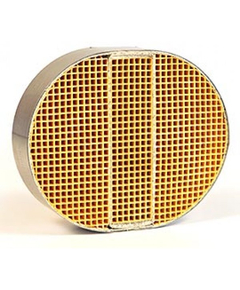 CC-111 7 x 9 x 2 Inch Round Canned Catalytic Combustor