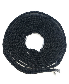 This wood stove motor gasket is equivalent to Englander/PU-HLG 13 ft Stove Motor Gasket 20079K.