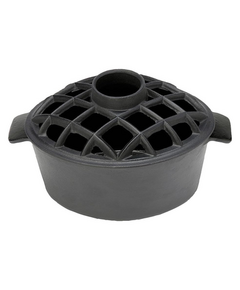Minuteman Lattice Top Steamer - cast iron with baked enamel T-50BB.