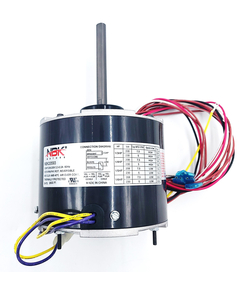 This condenser motor is equivalent to Emerson/5458 Condenser Motor 208-230V - 20593.