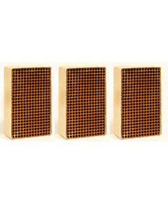 CC-217 King Rectangular Uncanned Catalytic Combustor, 1.9" x 3.4" x 2"