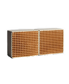 CC-505 Woodstock Soapstone Rectangular Uncanned Catalytic Combustor 3.5" x 4" x 2"