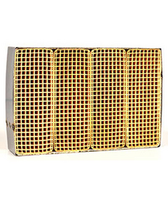 CC-610 Dutchwest Rectangular Canned Catalytic Combustor 6.6" x 9.7" x 2"