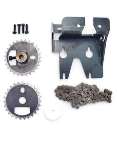 This Harman 1-00-06626 Chain Sprocket Kit - 20733K is a replacement part for your stove.