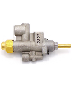 This Dexen 680I Manual Gas Valve NAT/LP with Solenoid - 20911 is a replacement part for your stove.
