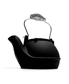 Matte Black Aluminum Humidifier With Chrome Handle