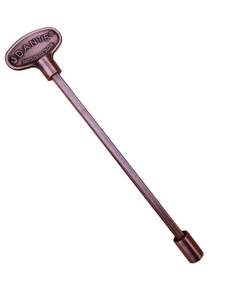 Dante 8 Inch Antique Copper Universal Key Design Fits Both 1/4″ and 5/16″ Gas Valve Stems | NKY.8.AC.B