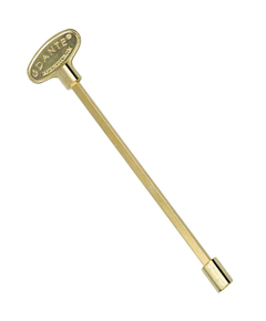 Dante 24 Inch Brass Universal Key Design Fits Both 1/4″ and 5/16″ Gas Valve Stems | NKY.24.BR.B