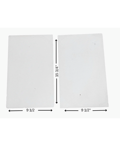 This Fiber Board Baffle Set is equivalent to QUADRAFIRE SRV7037-112