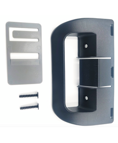 This door handle is equivalent to Dometic/3851174031 Refrigerator Door Handle Kit Black 20580K