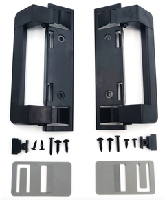 This door handle is equivalent to Dometic/3316882.900 Refrigerator Door Handle Kit 20581