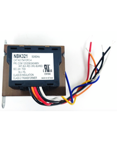 This transformer is equivalent to Mars/50321 Transformer 75VA-120/208/240/480V-24V 20606