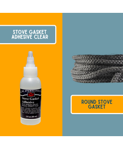 Clear Adhesive And Rope Gasket