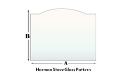 Harman TLC-2000 Specialty Cut Pyroceramic Glass