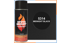 Stove Bright Midnight Black Gas Vent Hi-Gloss Paint