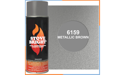 Stove Bright High Temperature Metallic Brown Stove Paint