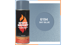 Stove Bright High Temperature Sky Blue Stove Paint