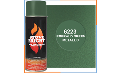 Stove Bright High Temperature Emerald Green Metallic Stove Paint