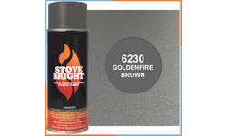 Stove Bright High Temperature Goldenfire Brown Stove Paint