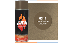 Stove Bright High Temperature Honey-Glo Brown Stove Paint