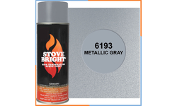 Stove Bright High Temperature Gray Metallic Stove Paint