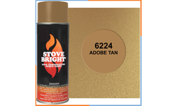 Stove Bright #6224 High Temp Adobe Tan Stove Paint- 12oz. Aerosol Can