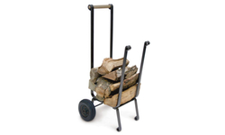 18″W x 43″H x 19″D Pilgrim Big Wheel Firewood Cart