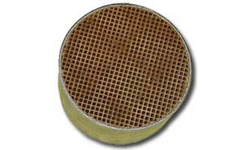 5.7 x 1.5 Inch Round Uncanned Catalytic Combustor CC-004