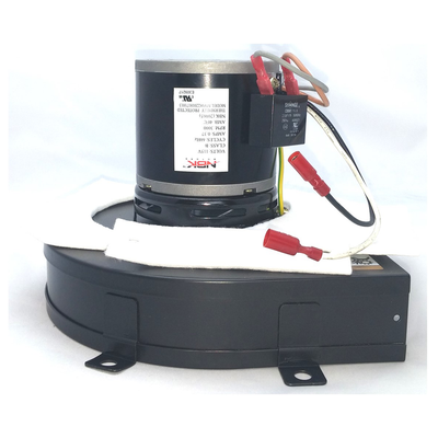 This wood stove motor is equivalent to Quadrafire/90-0391 Stove Blower Motor 20065.