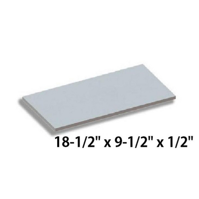 This Englander Wood Stove Baffle Board 18.5" x 9.5" x 0.5" is for wood stove replacement part.