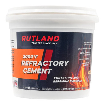 Rutland Refractory Cement | 1/2 Gallon