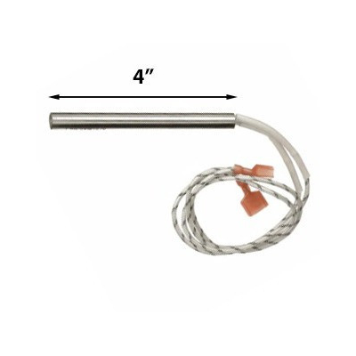 The igniter's two socket connector is made of a stainless steel handle and white wire