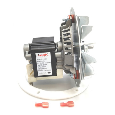 This pellet stove motor is equivalent to Enviro/EF-161-A Pellet Stove Motor Insert 20049.