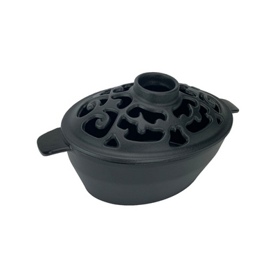 Filigree Black Matte 2QT Small Steamer - 10.25 × 6 × 5 Inch.
