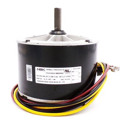 This condenser motor is equivalent to Bryant/HC31GE234A Condenser Fan Motor 1/12HP - 20056.