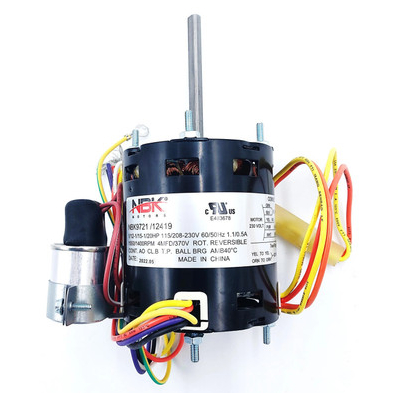 This motor is equivalent to Fasco/JF2F008 Fan Motor 1550/1400 RPM - 12419.