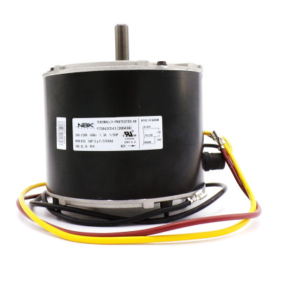 This condenser motor is equivalent to GE Genteq/3S003 Condenser Motor - 20043G.