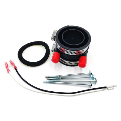 This adapter kit is compatible with the Fasco/A067 PVC Adapter Kit 20303-2.