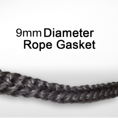 9 MM Jotul Old Black Fiberglass Rope Gasket Sold By The Foot