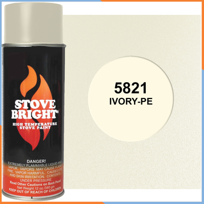 Stove Bright Ivory PE Gas Vent Hi-Gloss Paint