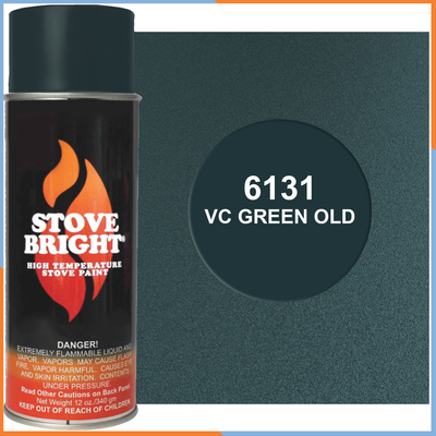 Stove Bright Vermont Casting Green Old Gas Vent Hi-Gloss Paint