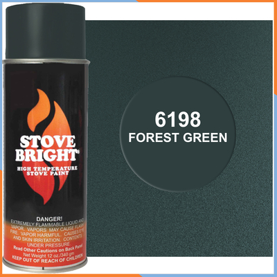 Stove Bright High Temperature Forest Green Stove Paint