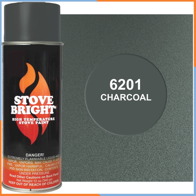 Stove Bright High Temperature Charcoal Stove Paint