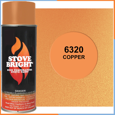 Stove Bright High Temperature Copper Stove Paint